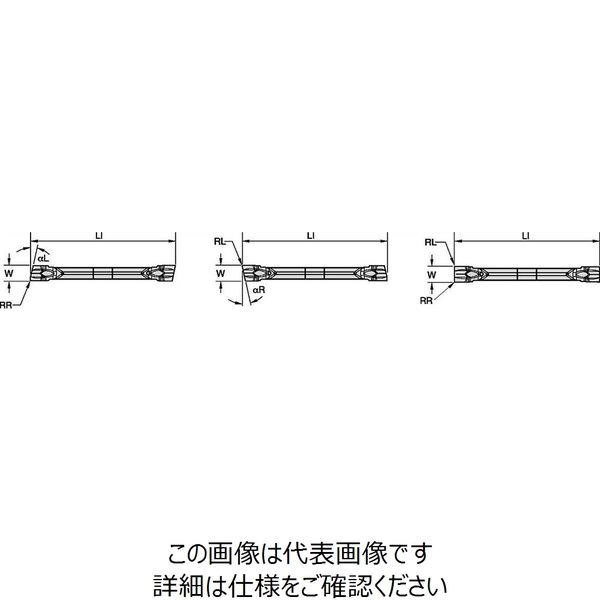 WIDIA WMT ワイパー付き突っ切り用インサート