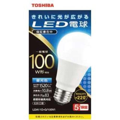 東芝 LDA11D-G／100V1 LED電球 全方向 昼光色 100Ｗ形相当