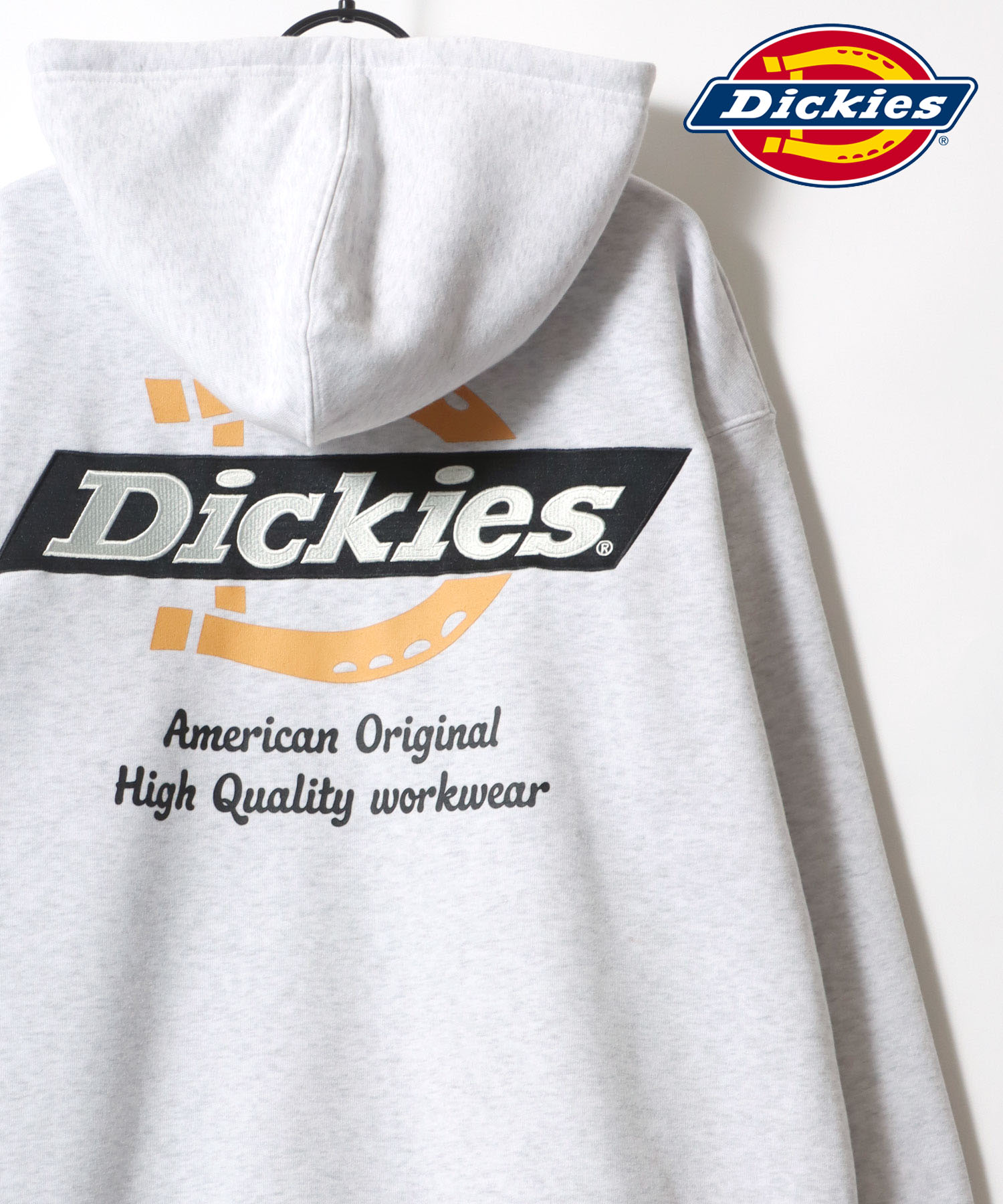 ラザル/【Lazar】Dickies/ディッキーズ 別注 オーバーサイズ 裏起毛 ロゴ バックプリ･･･