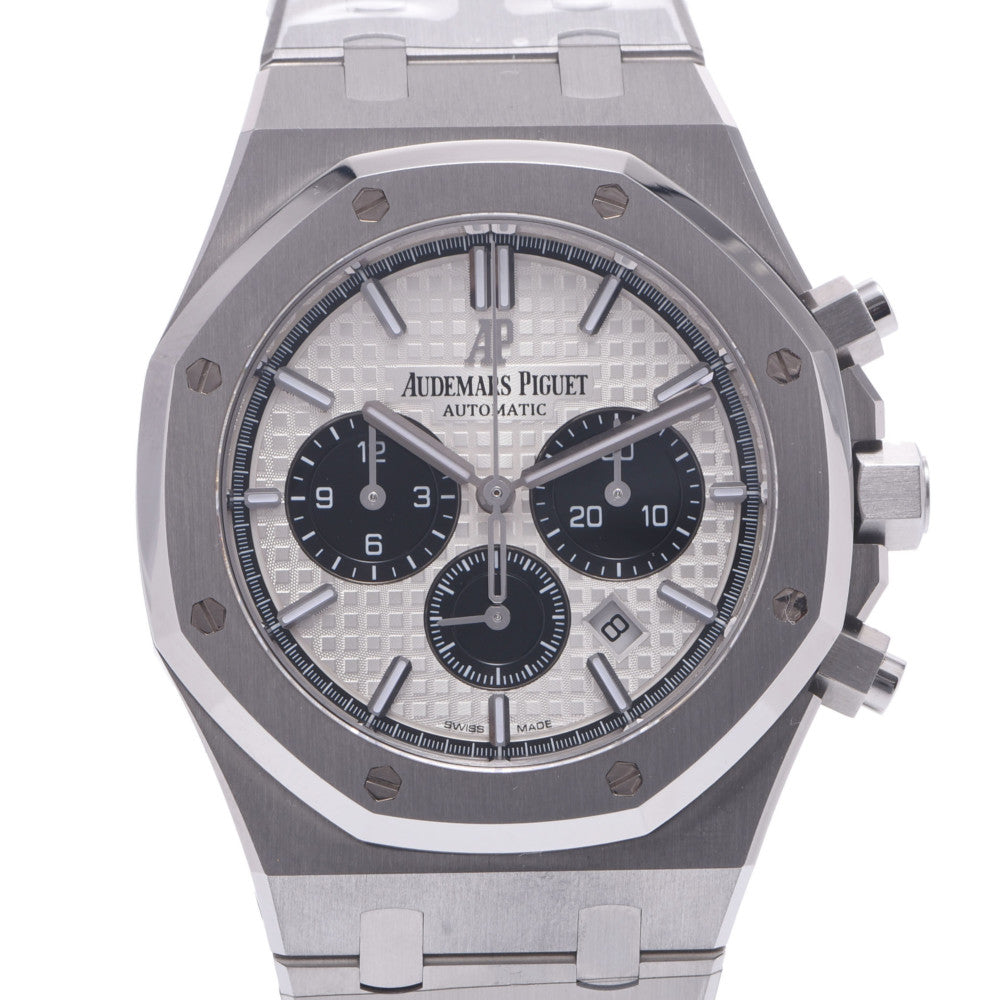 【現金特価】AUDEMARS PIGUET オーデマピゲ ロイヤルオーク クロノグラフ 26331ST.00.1220ST.03 メンズ SS 腕時計 自動巻き シルバー文字盤 新同 中古 