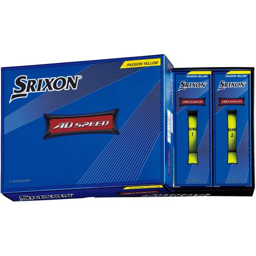 ダンロップスポーツ SN AD SPEED2 YEL (12) ゴルフボール SRIXON 12球イエロー