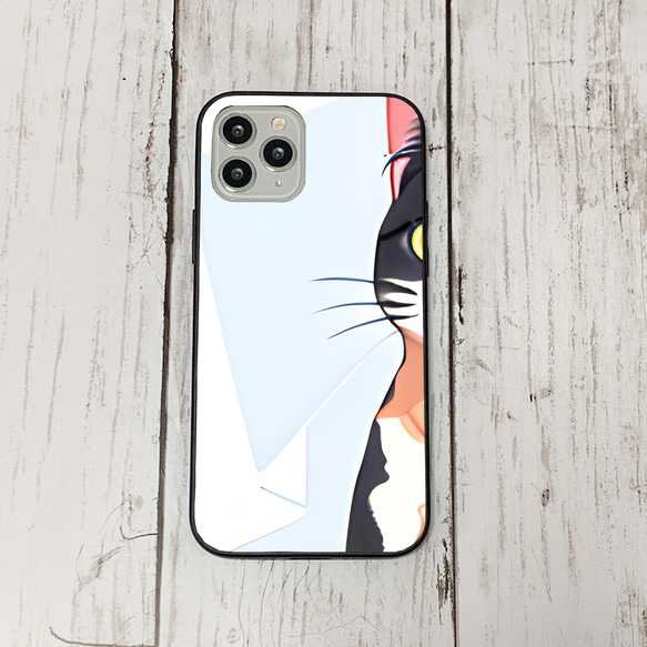 iphoneケース4-1-26 iphone 強化ガラス ねこ・猫・ネコ 箱2 かわいい アイフォン iface