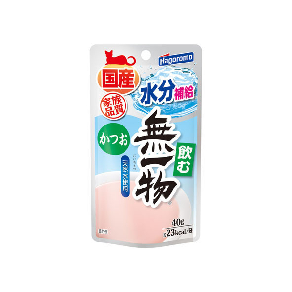 はごろもフーズ 飲む無一物パウチ かつお40g FCN4769