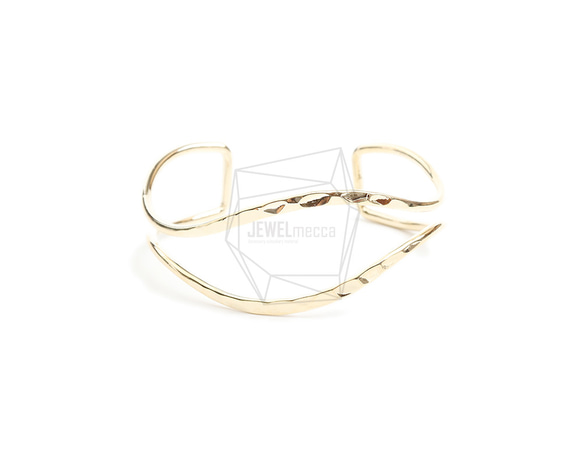 BRA-067-G【1個入り】バンドカフブレスレット,Band Cuff Bracelet