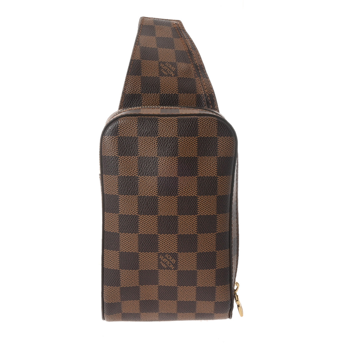 LOUIS VUITTON ルイヴィトン ダミエ ジェロニモス ボディバッグ  ブラウン N51994 ユニセックス ダミエキャンバス ショルダーバッグ ABランク 中古 