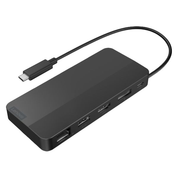 Lenovo ドッキングステーション Type-C接続 HDMI DisplayPort LANポート 最大100W 電源付き