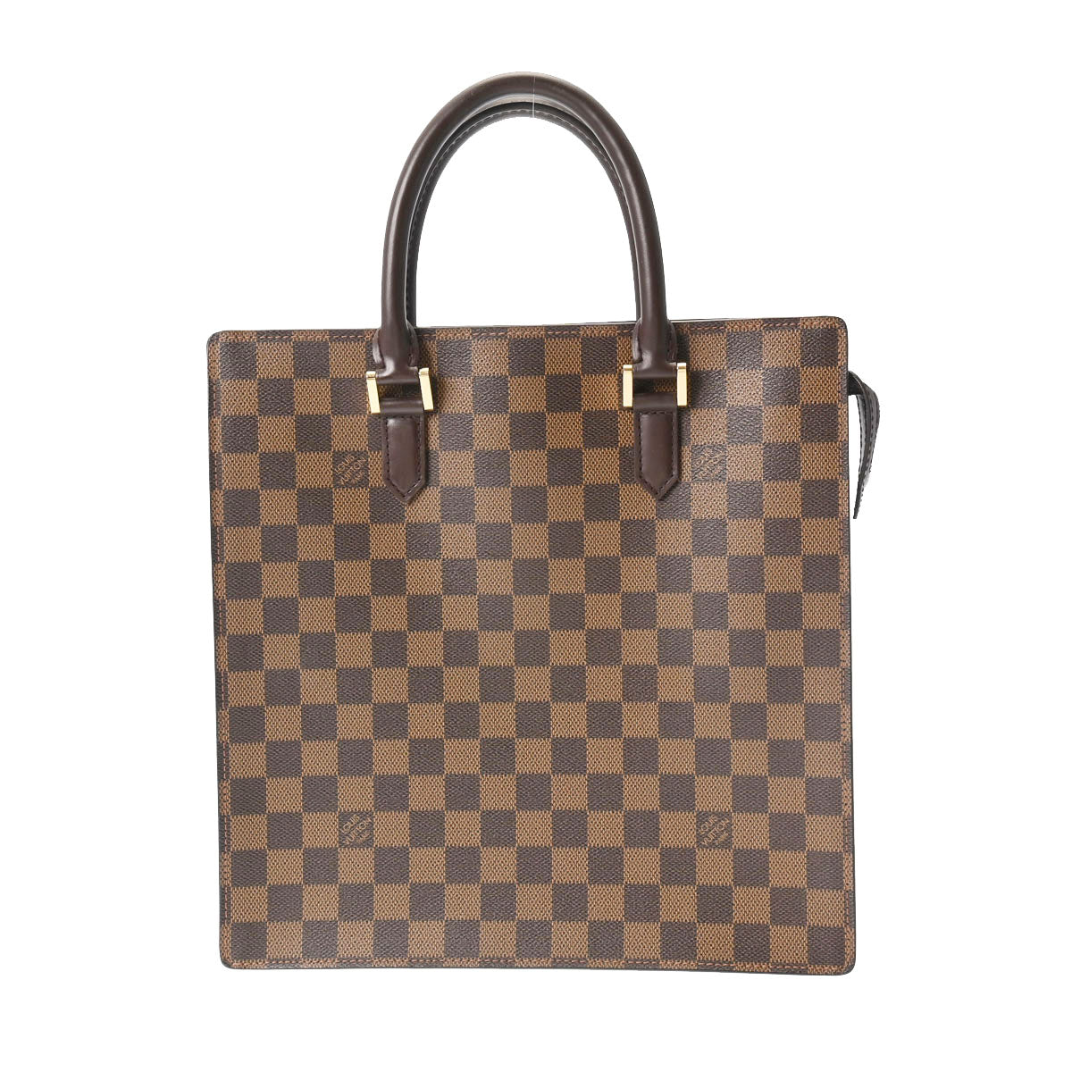 LOUIS VUITTON ルイヴィトン ダミエ ヴェニスPM ブラウン N51145 レディース ダミエキャンバス トートバッグ ABランク 中古 