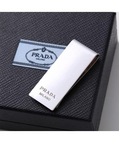 【訳あり】PRADA マネークリップ 2RC014 119 ロゴ