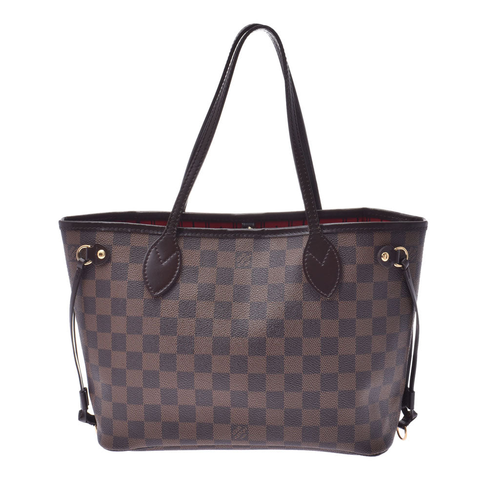 LOUIS VUITTON ルイヴィトンネヴァーフルPM 旧型  ダミエ ブラウン レディース ダミエキャンバス ハンドバッグ N51109  中古