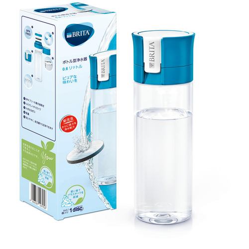 BRITA KBVICB12 ボトル型浄水器 ブルー