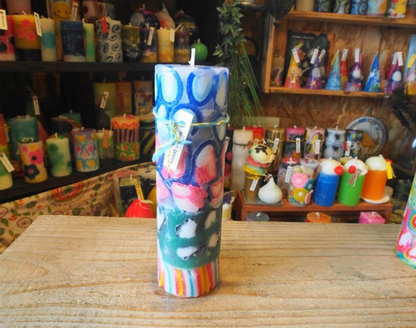 candle　tall円柱wide6.5ｃｍ　ｄ3500