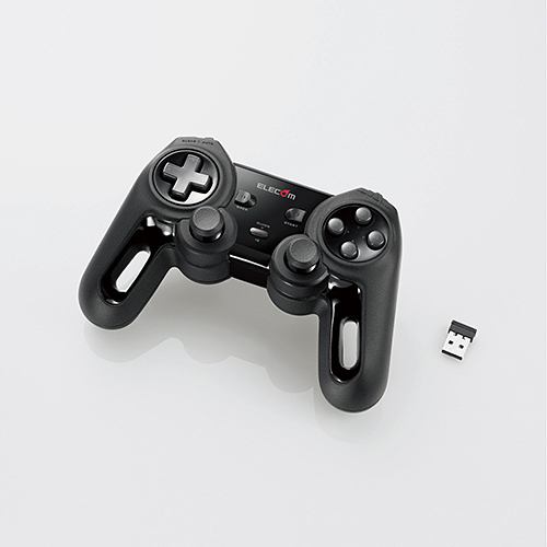 ゲームパッド エレコム PC 無線 ワイヤレス JC-U4113SBK 超高性能ワイヤレスゲームパッド ブラック