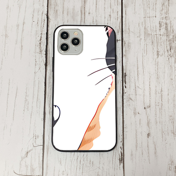 iphoneケース2-2-17 iphone 強化ガラス ねこ・猫・ネコ 箱2 かわいい アイフォン iface