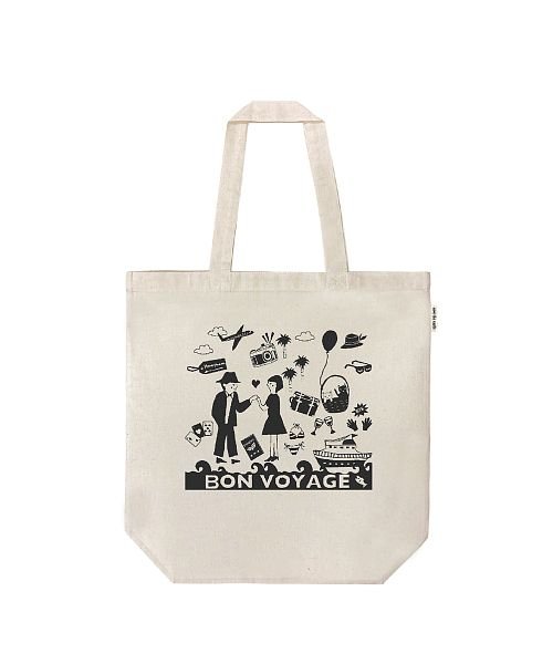 Save The Earth ORGANIC COTTON エコバッグ トートバッグ Mサイズ