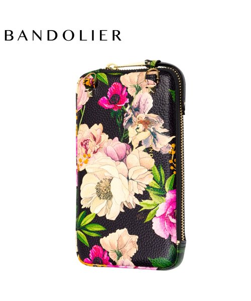 BANDOLIER バンドリヤー ポーチ スマホ 携帯 エキスパンデッド フローラルブラック ポーチ メンズ レディース EXPANDED FLORAL BLA