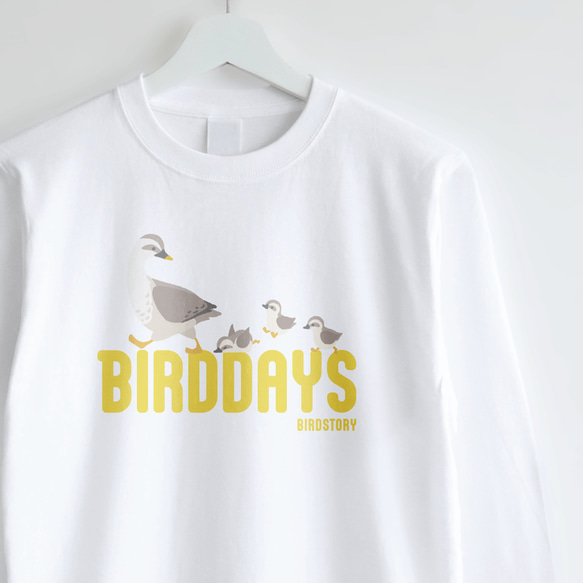 長袖Tシャツ（BIRD DAYS / カルガモ / A）