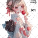 original sticker « no.1471 »     //     人物ステッカー オリジナルステッカー オリジナル人物ステッカー ステッカー