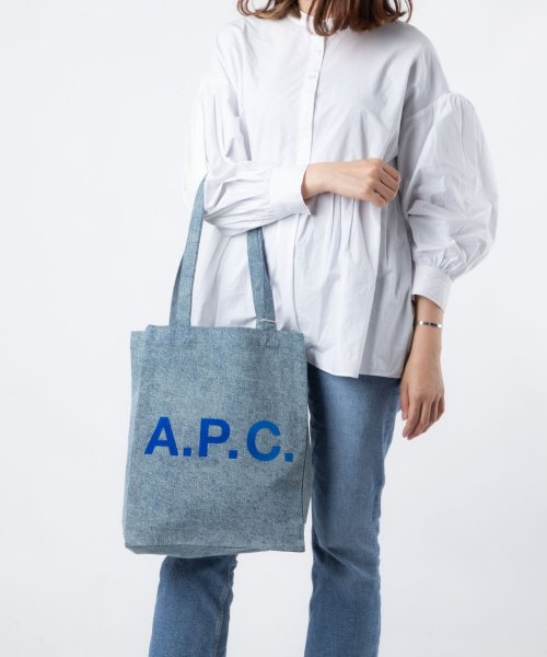 アーペーセー A.P.C. COFBX M61442 トートバッグ メンズ レディース バック 手提げ 鞄 ロゴ コットン カジュアル プレゼント お祝い 記念