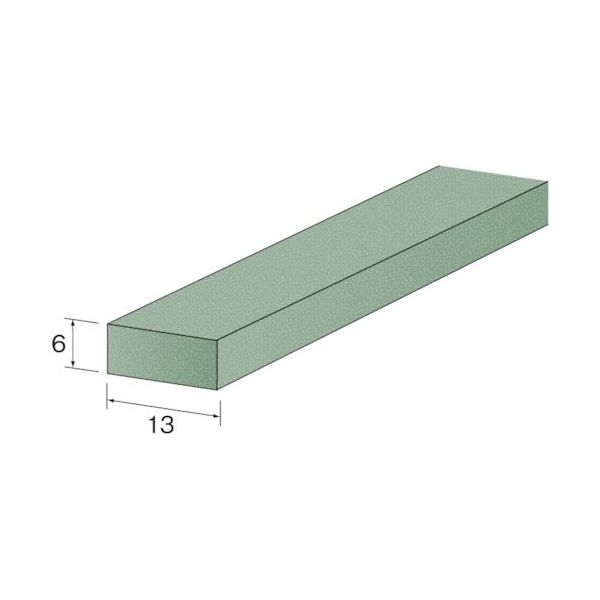 ミニター ミニモ グリーンストーン GC#600 6×13mm (10個入) RD1744 1袋(10個) 852-9283（直送品）