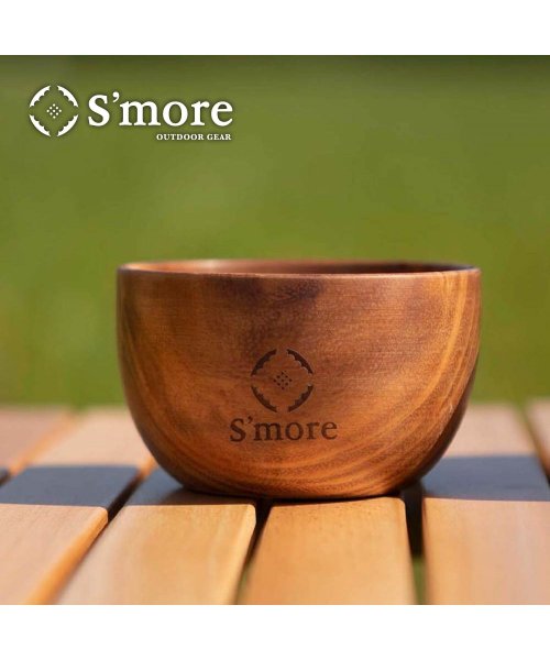 【smore】Smore / Jenga Bowl 10×6cm 木製 食器 サラダボウル