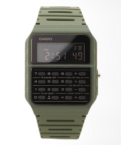 【CASIO/カシオ】 CA－53WF－3BJF Olive