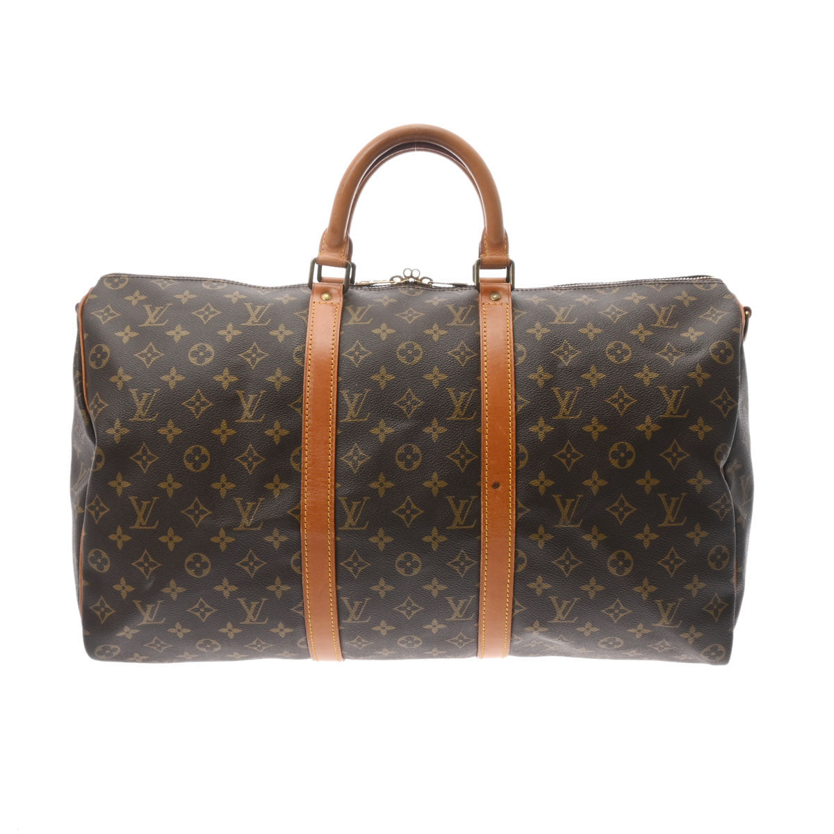 LOUIS VUITTON ルイヴィトン モノグラム キーポルバンドリエール50 ブラウン M41416 ユニセックス モノグラムキャンバス ボストンバッグ Bランク 中古 