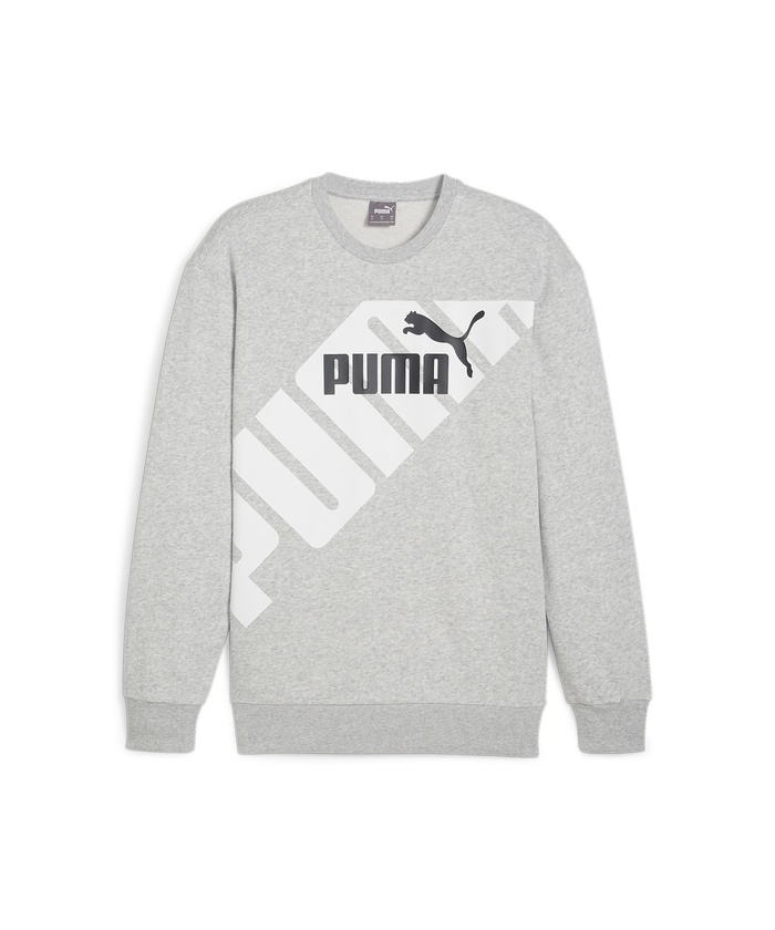 PUMA/メンズ プーマ パワー グラフィック クルー スウェット