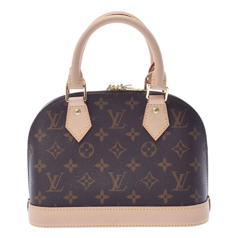 LOUIS VUITTON ルイヴィトン モノグラム アルマBB 2WAY ブラウン M53152 レディース モノグラムキャンバス ハンドバッグ 未使用 