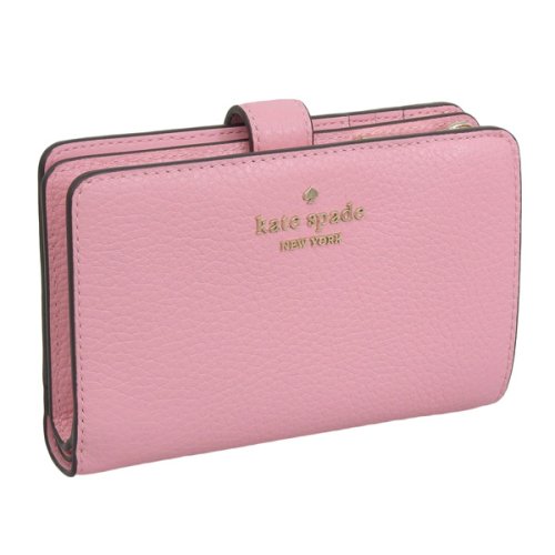 KATE SPADE ケイト LEIRA MEDIUM COMPACT BIFOLD WALLET レイラ ミディアム コンパクト 二つ折り 財布  レザー Mサ