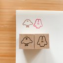 ととまいはんこ【ととぴよ&ととうさセット】