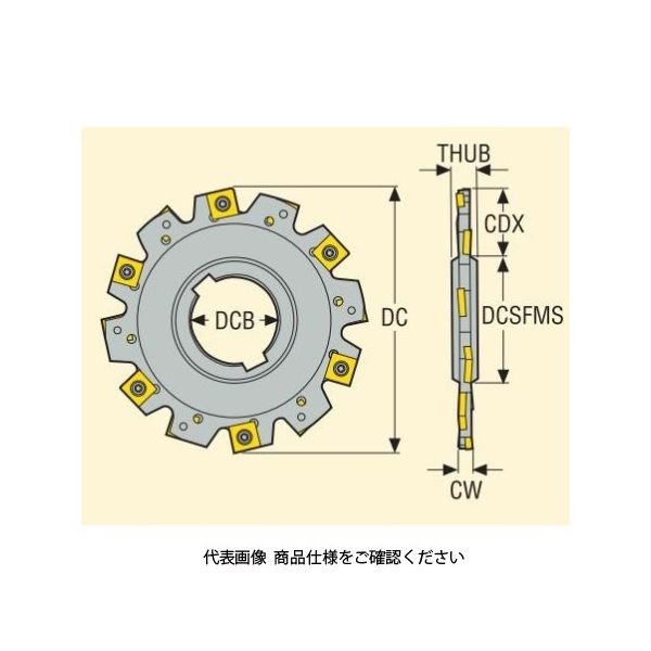 Seco Tools フライス サイドカッタ335.19 335.19-100