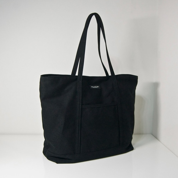 キャンバストートバッグ M 36×48×17cm 黒｜CANVAS BAG｜564