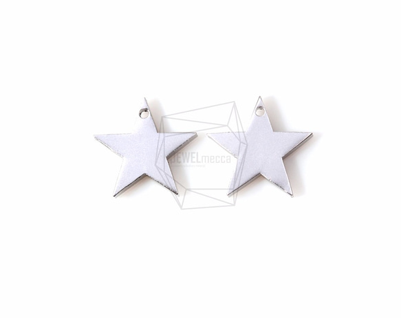 PDT-931-MR【2個入り】スターペンダント,Star Pendant/17mm x 17mm