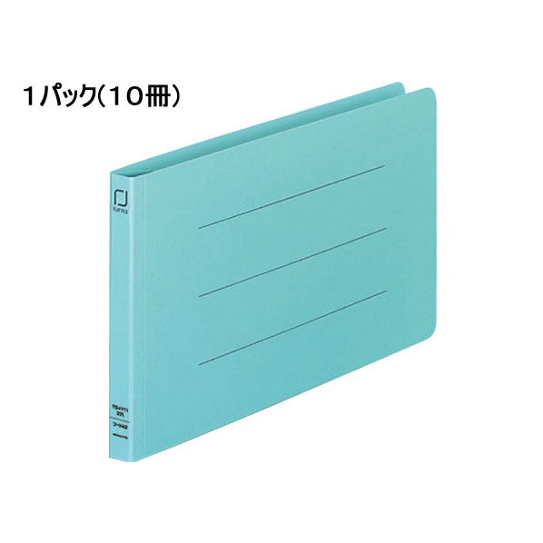 コクヨ 統一伝票用フラットファイル(ターンアラウンド用)T5×Y11青10冊 1パック(10冊) F835958-ﾌ-V42B