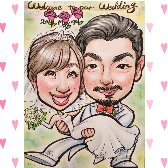 結婚式♡ウェルカムボード♡ご夫婦*カップル