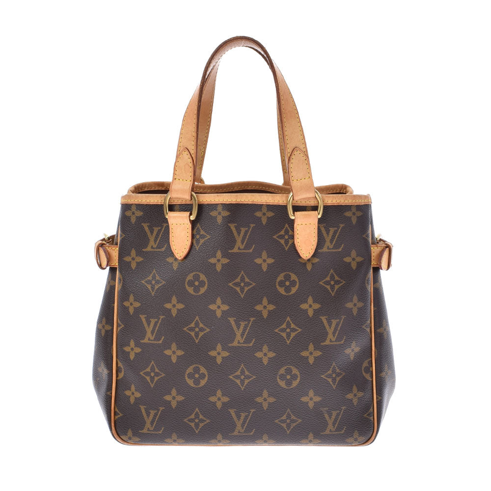 LOUIS VUITTON ルイヴィトン モノグラム バティニョール ブラウン M51156 レディース モノグラムキャンバス ハンドバッグ Bランク 中古 