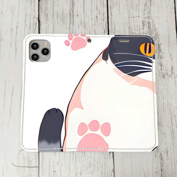 iphoneケース2-3-22 iphone 手帳 ねこ・猫・ネコ 箱1 かわいい アイフォン iface