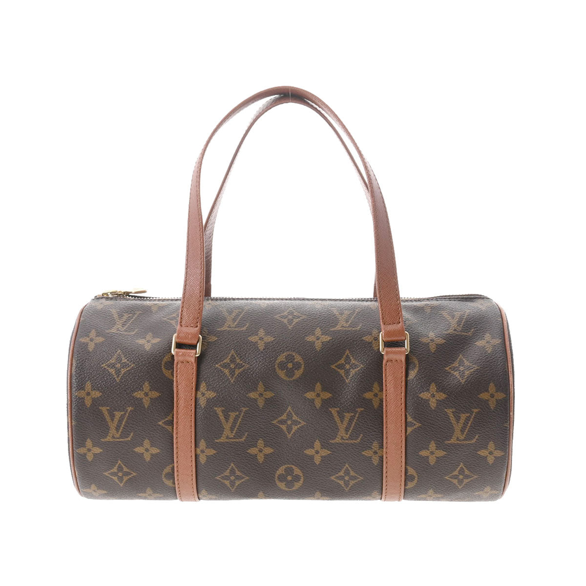 LOUIS VUITTON ルイヴィトン モノグラム パピヨン 30 旧型 ブラウン M51365 レディース モノグラムキャンバス ハンドバッグ Bランク 中古 