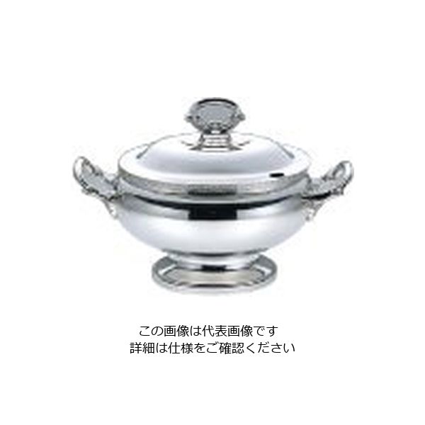 三宝産業 UK18ー8菊渕小判スープチューリン S 62-6691-42 1個（直送品）