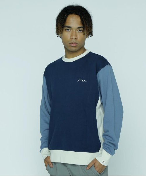 MANASTASH/マナスタッシュ/CRAZY COLOR CREWNECK SWEAT