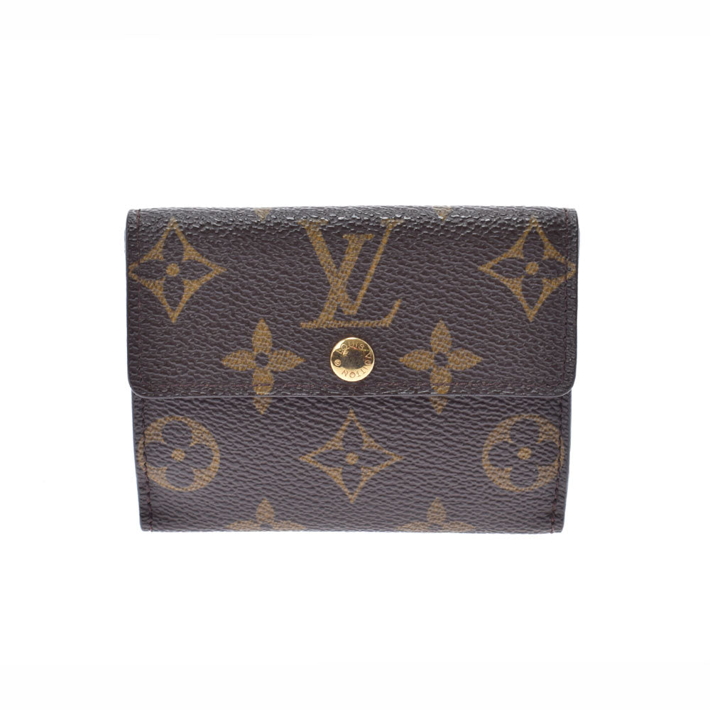 LOUIS VUITTON ルイヴィトン モノグラム ラドロー 小銭入れ ブラウン M61927 ユニセックス コインケース ABランク 中古 