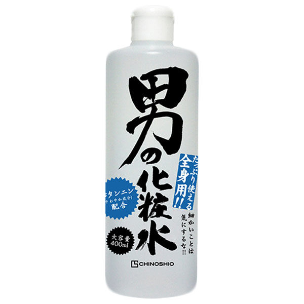 地の塩社 ちのしお男の化粧水400ｍｌ（ケース販売：24個） 4982757916499 1ケース(24個)（直送品）