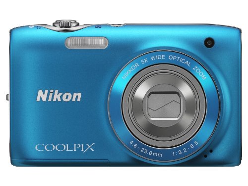 NikonデジタルカメラCOOLPIX S3100 カジュアルブルー S3100BL【中古品】