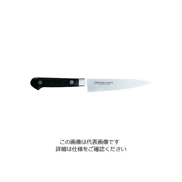 ミソノ刃物 ミソノMV鋼ツバ付ペティナイフ No.533 1個 64-3247-90（直送品）