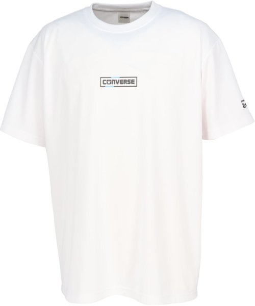 CONVERSE コンバース バスケット プリントTシャツ 半袖 トップス バスケ ミニバス 吸