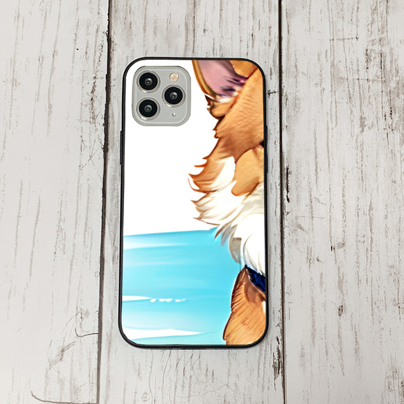 iphoneケース2-3-44 iphone 強化ガラス 犬・いぬ・ワンちゃん 箱12 かわいい アイフォン iface