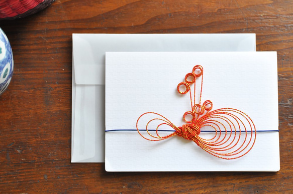 Greeting card　- Ribbon - 5