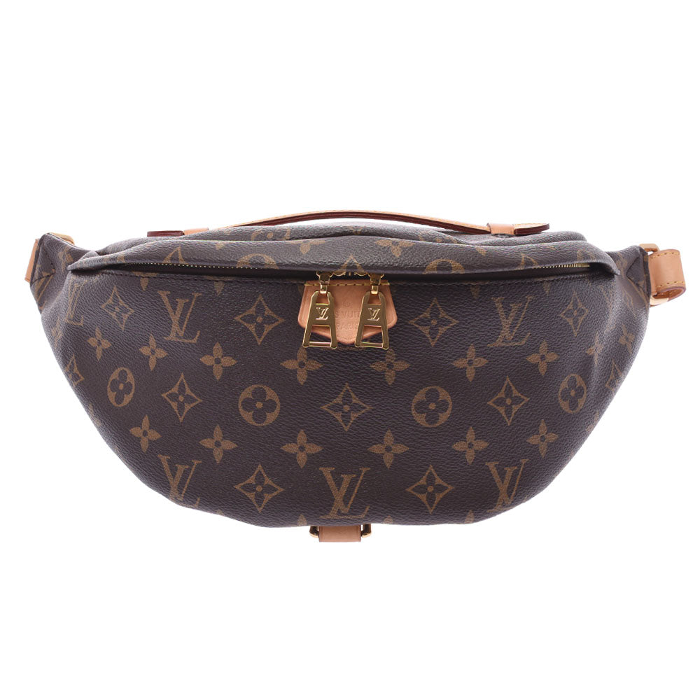 LOUIS VUITTON ルイヴィトン モノグラム バムバッグ ボディバッグ ブラウン M43644 メンズ モノグラムキャンバス ボディバッグ ABランク 中古 