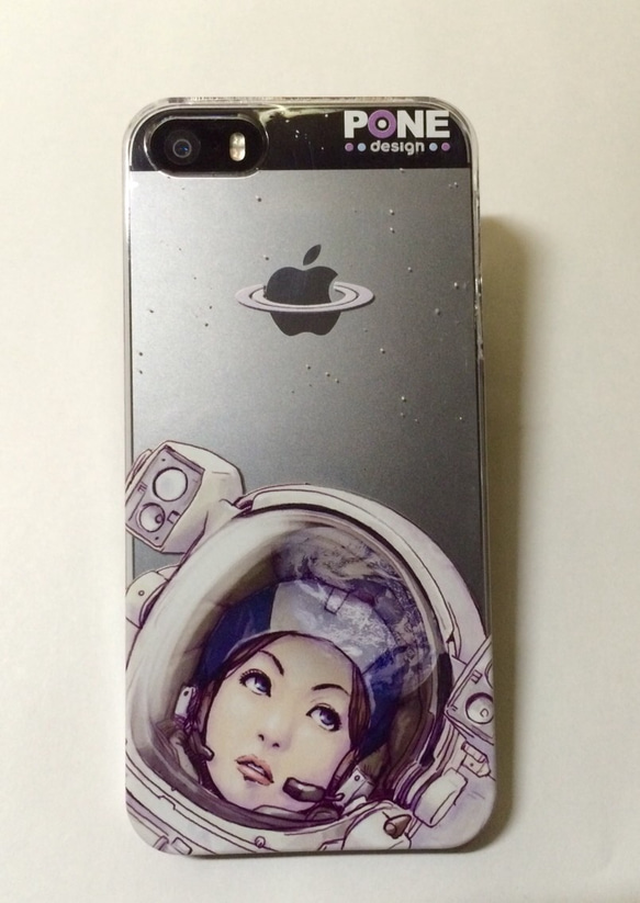 iPhoneケース　ASTROGirl clear