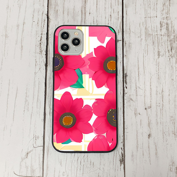 iphonecase4-6_16 iphone 強化ガラス お花(ic) アイフォン iface ケース